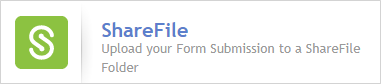 ShareFile data destination icon